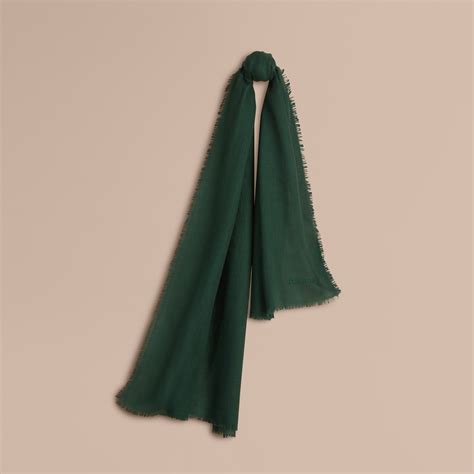 burberry forest green wool|Wool Scarves For Women .